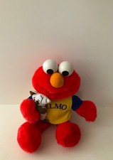 2002 Fisher Price Sesame Street Elmo With Dog Plush Untested READ