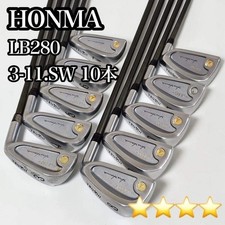 HONMA LB280 4 star Iron 10 club set 3 SW Honma Gold Mole