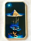 1 Oz .999 fine Silver Art Bar Pyramids