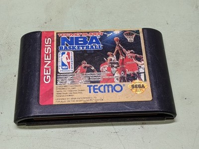 Tecmo Super NBA Basketball Sega Genesis Cartridge Only