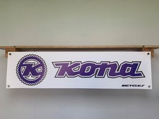 Kona bicycles BANNER cycle Wall Display PVC Sign Poster