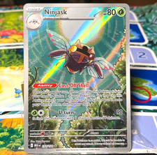 Ninjask 137/132 Illustration Rare Mega Evolution Pokemon Holo Near Mint IR Full 