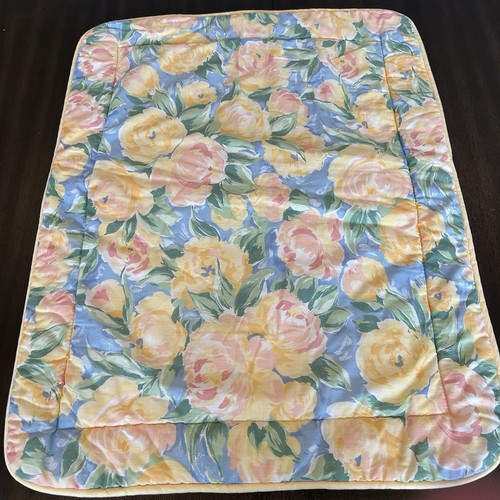Croscill Vintage Fiesta Yellow Floral 2 Standard Pillow Shams 2 Queen Pillowcase - Afbeelding 14 van 14