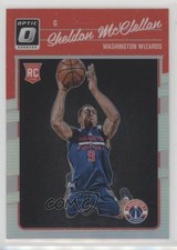 2016-17 Panini Donruss Optic Holo Silver Prizm Sheldon McClellan #199 d1m