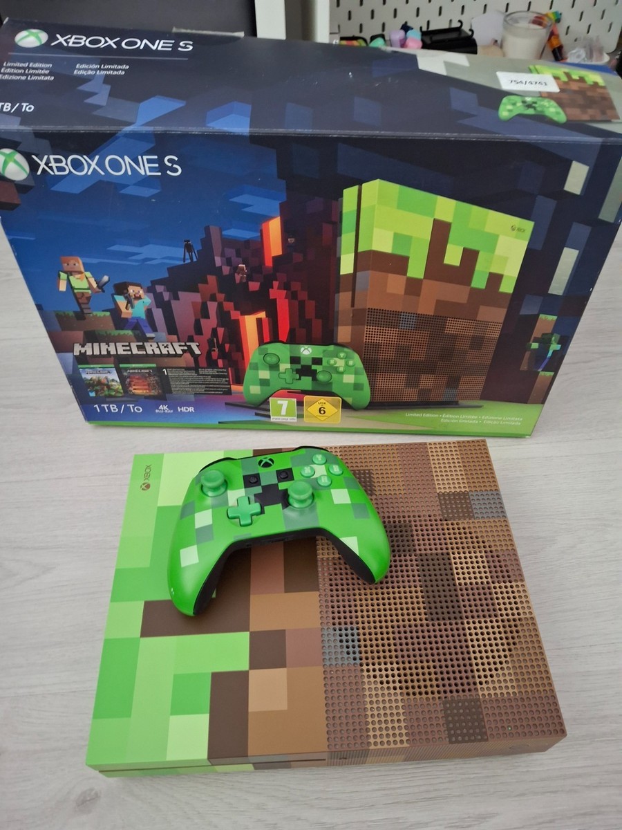 Console Minecraft Special Edition Xbox One Microsoft Xbox One S