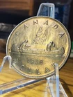 1938 Canada Silver Dollar - Looks Nice! - Low Mintage!