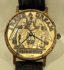 Martin Luther King - "I Have A Dream Watch" - Gold Plated - Vulcain Late 1960's