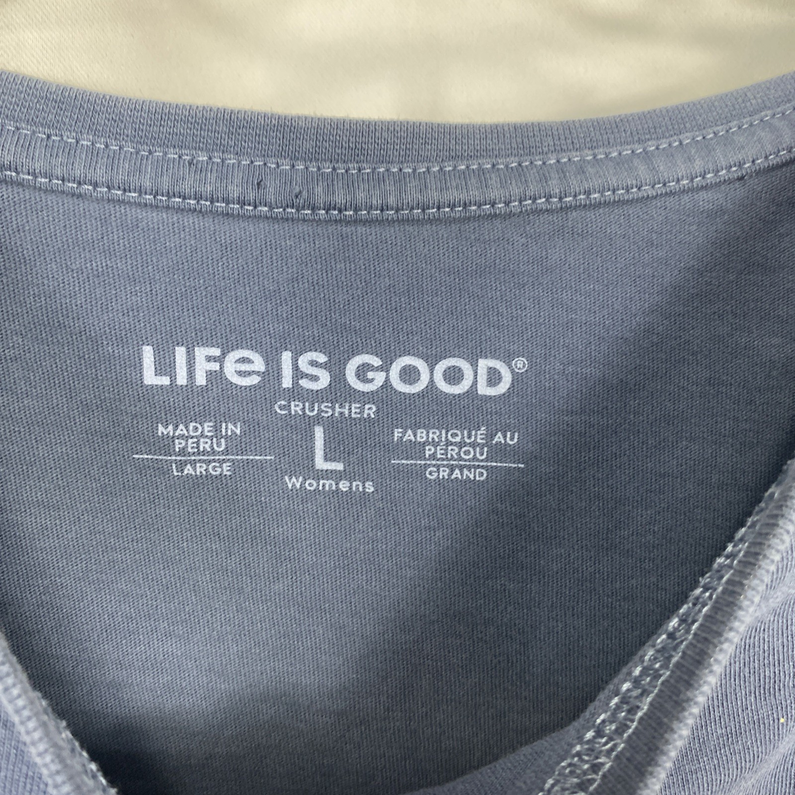 Life Is Good Crusher T Shirts Women’s Size Large Cotton Tees Lot Of 3