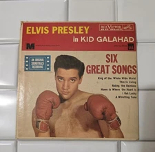 "Kid Galahad" Elvis Presley 7" 45RPM Vinyl RCA Victor 1962