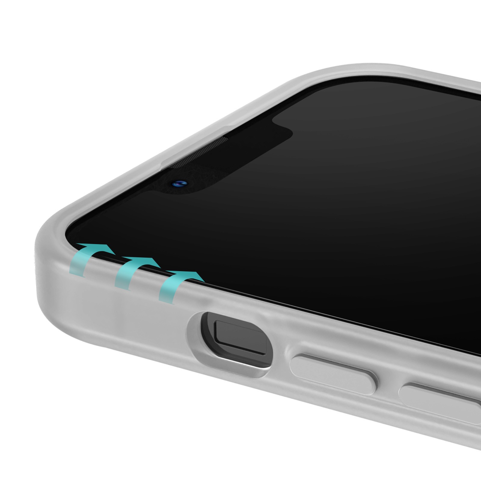 Coque iPhone 17e Avizar transparente avec bords renforcés antichoc