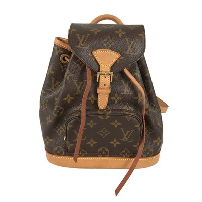 LOUIS VUITTON Monogram Mini Montsouris M51137 PVC Backpack