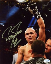 JESSE JAMES LEIJA SIGNED AUTOGRAPH 8x10 PHOTO PICTURE ACOA BOXING CHAMPION