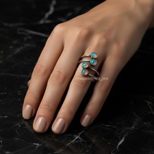 Ethiopian Welo Opal Gemstone 925 Sterling Silver Handmade Jewelry Ring Gift For