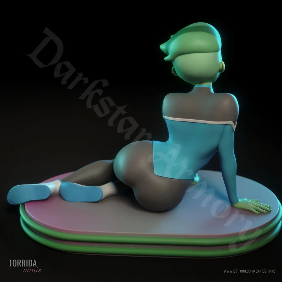 Star Trek Tendi NSFW | SFW Kit Resina Mujer Escala 1/10 1/12 1/18 1/24 Torrida GK Foto 4 de 4