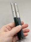 Vintage Fountain Pens Parker 51 and Waterman Laureat Marble Blue Medium Pt — photo 6