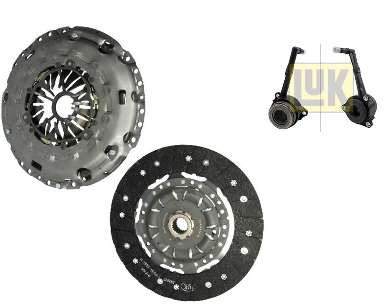 Plus d'embrayage qui patine grâce au kit LUK 624 3279 33 pour SEAT et SKODA