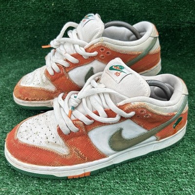 Nike SB Dunk Low Jarritos Orange Canvas Green FD0860 001 Mens 9 Shoes Sneakers