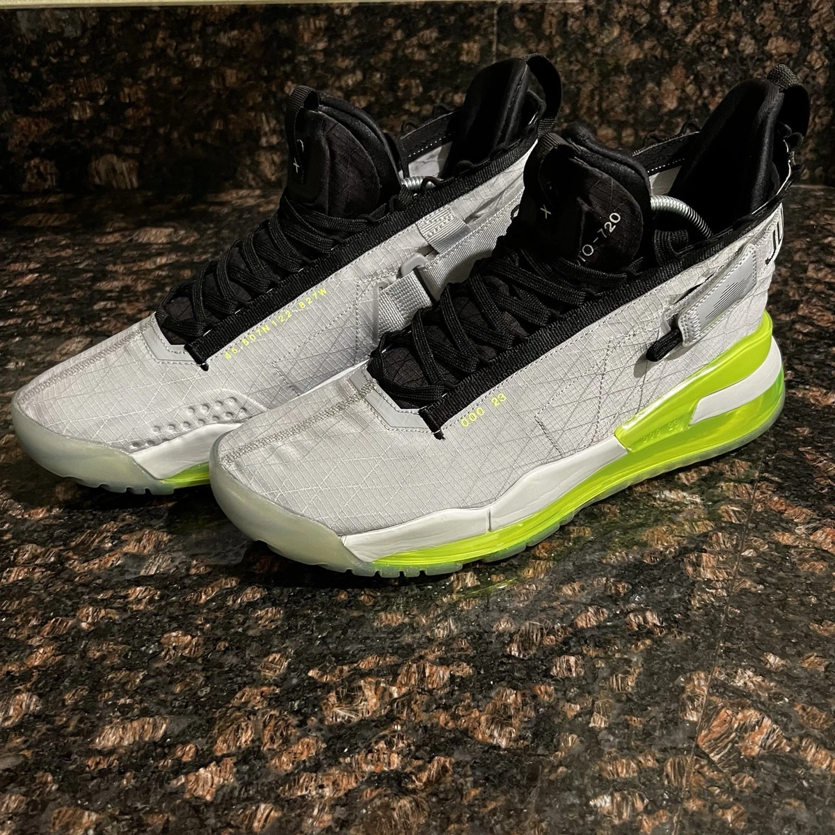 Jordan Proto Max 720 Aluminum Grey Neon for Sale | Authenticity