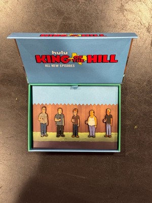 SDCC 2025 King Of The Hill 5 Enamel Pin Box Pack Hulu Off-site Exclusive