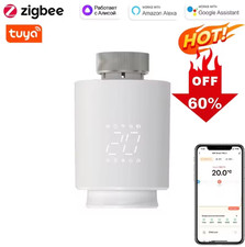 Tuya Zigbee TRV Radiator Actuator Valve,Smart Thermostat Temperature Controller