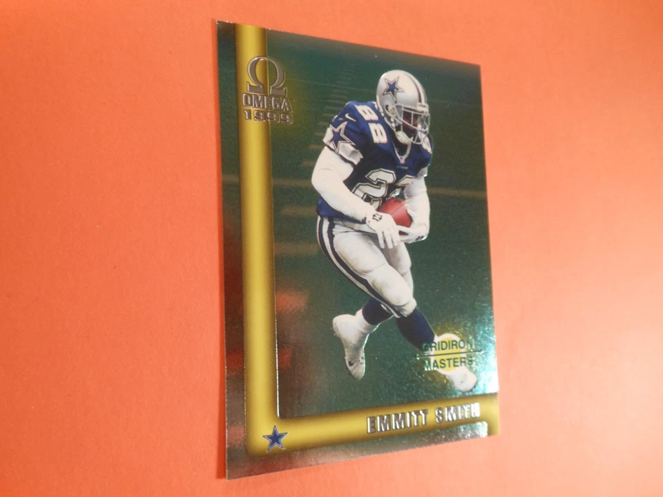 1999 Pacific Omega - Gridiron Masters Emmitt Smith #11 - Image 3 of 4