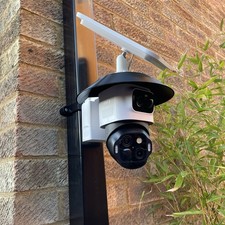 Eufy S4 Solar Camera Eufycam S4 Down Pipe Mounting Bracket 65mm  Square - Black