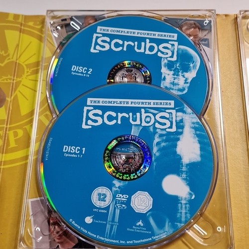 Scrubs: The Complete Fourth Series (4 Disc DVD) Region 2 Cert 12 Touchstone - Imagen 15 de 16
