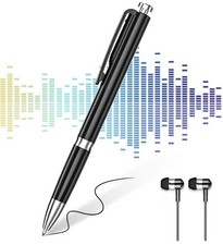 Digital Voice Recorder Pen 64GB Mini Audio Recording Device for Meetings