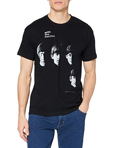 The Beatles Men's With The Beatles Short Sleeve T-Shirt M Black