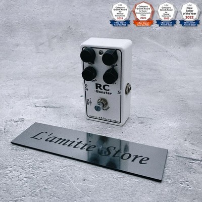 Xotic RC Booster weiß Gitarren-Effekt-Pedal Overdrive Clean Boost RCBooster JP