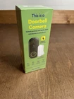 Kangaroo Wi-fi Doorbell Camera and Chime - Black A0008 Brand New