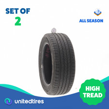 Set Of 2 Used 20555r16 Cooper Endeavor 91h - 8.532 Set Of 2 Used 20555r16 Cooper Endeavor 91h - 8.532