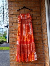 Joe Browns Indian Summer Maxi Dress Size 16 Boho Patchwork 