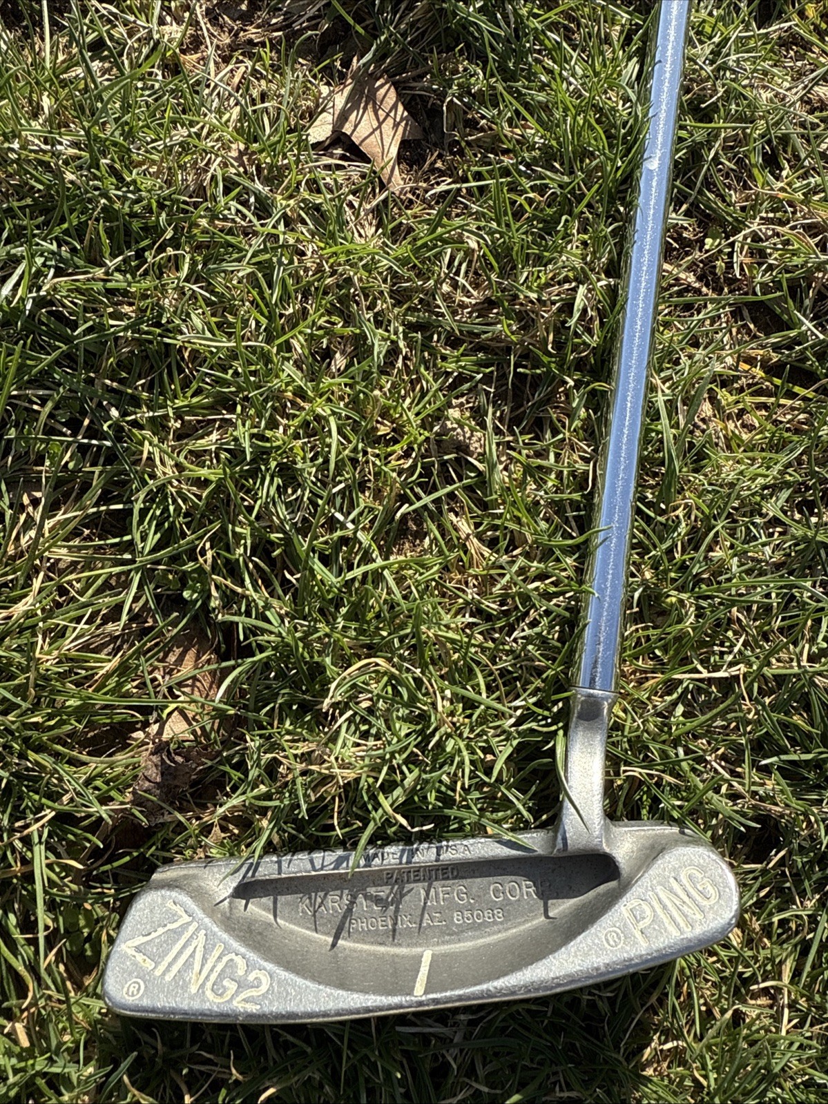 Left-Handed Ping Zing 2 Putter with 35” Steel Shaft