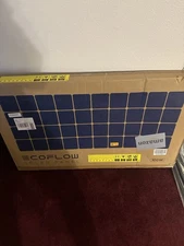 EcoFlow 100W Rigid Solar Panel EF-SG-M100 IP68 Waterproof 12V/24V New in Box