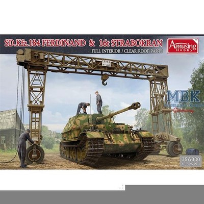 AMUSING HOBBY AH35A030 Sd.Kfz. 184 Ferdinand & 16t Strabokran