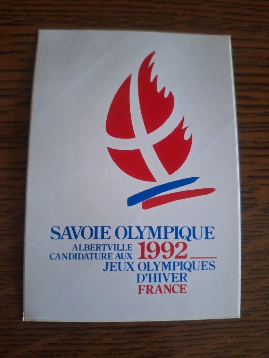 AUTOCOLLANTS C26. Chocolat. MARS. Jeux olympiques Albertville et