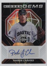 2021 Panini Elite Extra Edition Hidden Gems Black Parker Chavers #HG-PC Auto 4f5