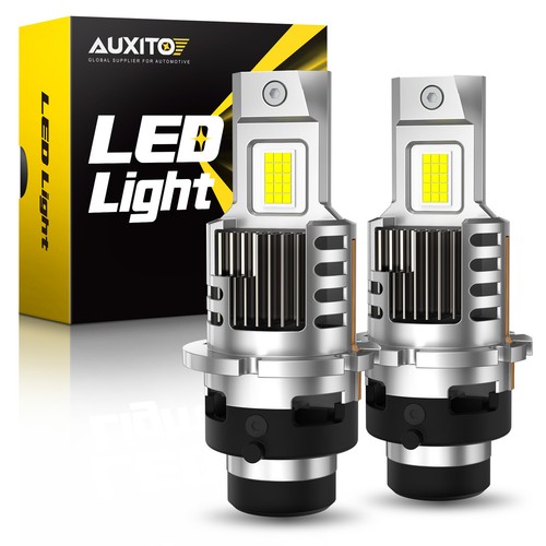 AUXITO D2S D2C D2R D2H LED Headlight Bulbs 6000K/set High low beam Super White - Picture 10 of 13