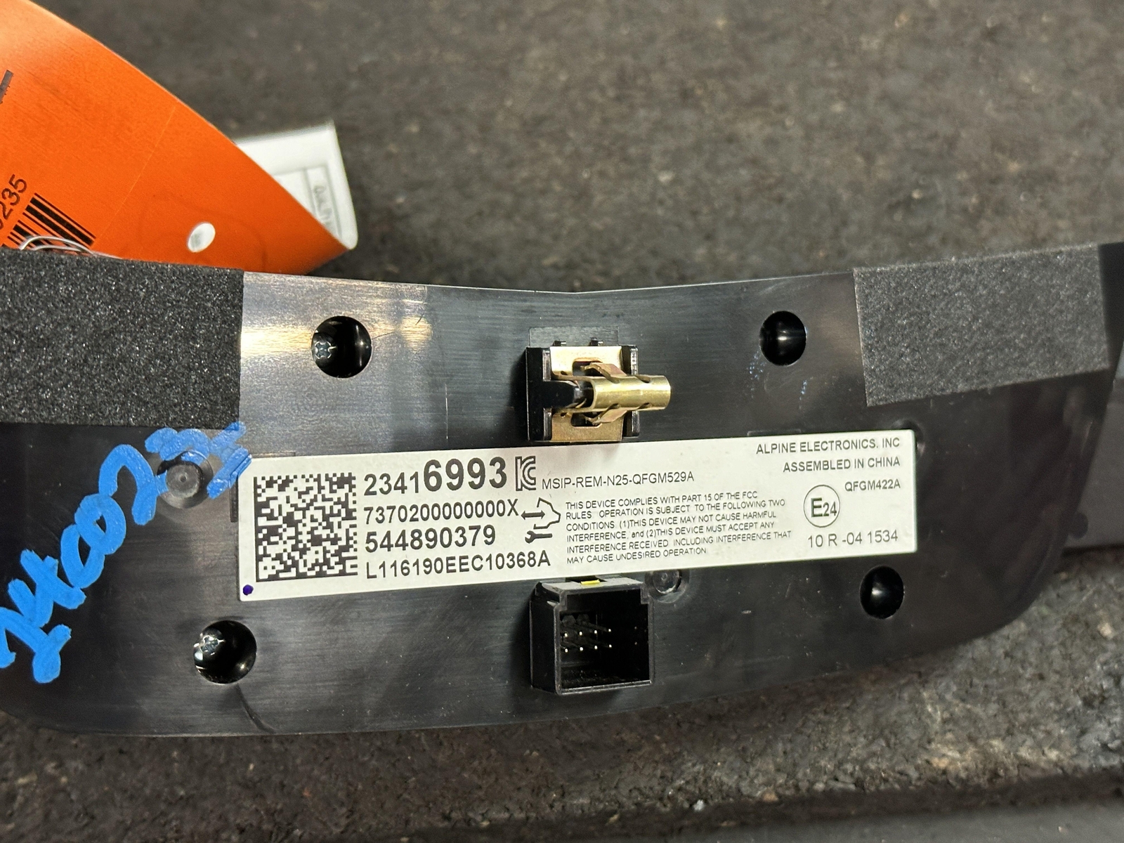 2017 XT5 FRONT A/C AIR HEATER TEMPERATURE CLIMATE CONTROL MODULE PANEL ...