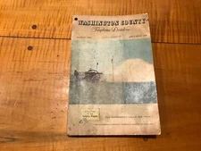 Maryland Chesapeake & Potomac Telephone Directory C&P Washington County 1961 VTG
