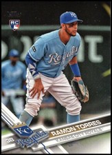 2017 Topps Update #US6 Ramon Torres RC Royals Baseball Card