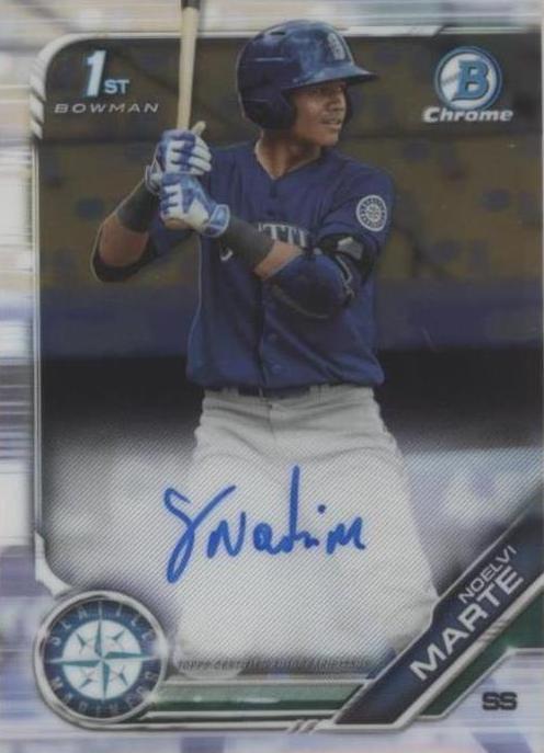 2019 Bowman Chrome - Noelvi Marte #CPA-NMA - 1 of 1
