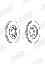 Disque de frein Isuzu D-MAX
