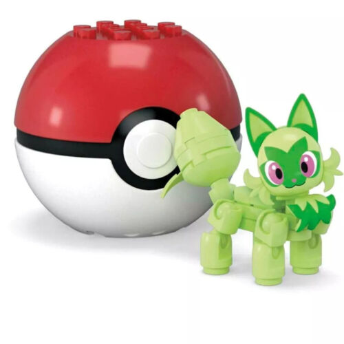 Mega Bloks Pokemon Mega Construx Serie 18 Sprigatito HNT89 - Imagen 3 de 5
