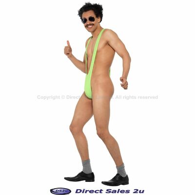 Caxndycing Mankini Thong C-String Micro Intimo Costume da bagno da spiaggia Costume stretch Body Party Straps Slips Jumpsuit Stretch Costume da bagno intero, Nero , S