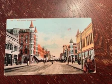 Vintage Postcard- Main Street, Boise, Idaho. 