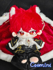 In Sotck Anime Genshin Impact Diluc 20cm Plush Doll Dress up Toy Plushie Game