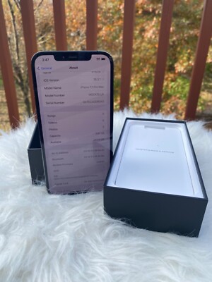 Apple iphone 12 promax 256Gb Used Read description | eBay