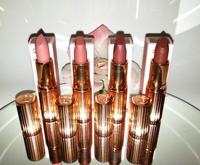 Charlotte Tilbury Pillow Talk Matte Revolution or Kissing Lipstick YOU CHOOSE